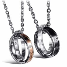 Coppia collana regalo natale - coppia,