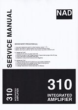 Manuale di servizio - Manuale di servizio per NAD 310 