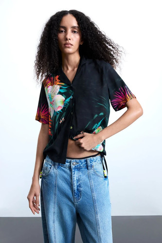 Camicia donna manica corta - camicia, a