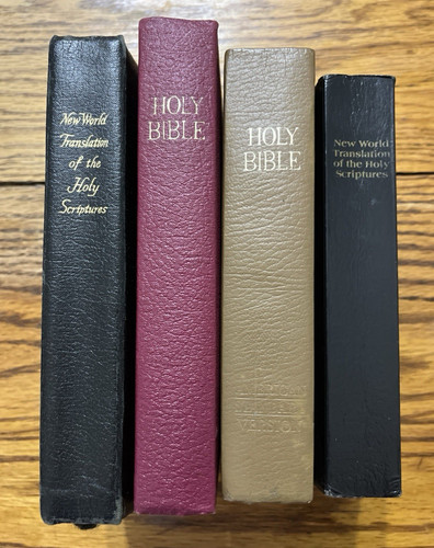 Lot watchtower bibles - lot,