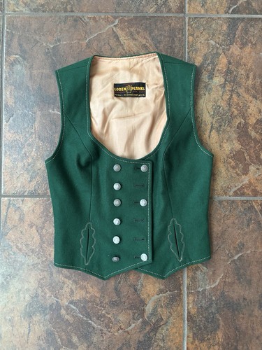 Gilet lana vintage loden - gilet,