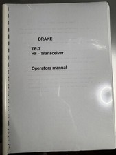 manuale DRAKE TR7