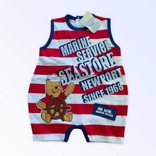 Tutina Corta Cotone Disney Baby Pigiama Neonato 3 Mesi Pagliaccetto Nuovo