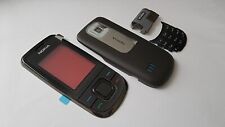 100% Originale Nokia 3600 Slide Front + Cover Batteria + Tastiera Nero