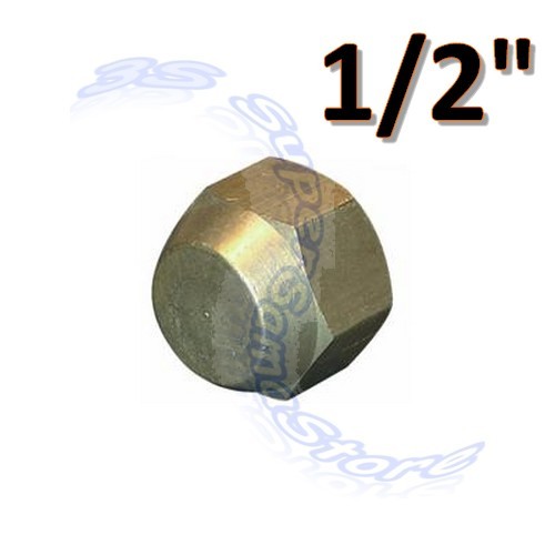 Bocchettone codulo cieco - , 1/2''