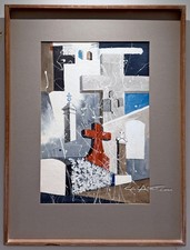 QUADRO ASTRATTO VINTAGE