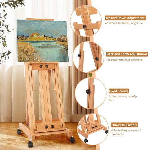Cavalletto pittura studio - cavalletto,