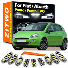 KIT LED INTERNI PER FIAT PUNTO 93-97  CONVERSIONE COMPLETA CANBUS NO ERROR 