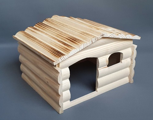 Casa legno porcellino - casa,