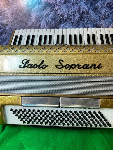 Paolo soprani accordion - paolo, gold