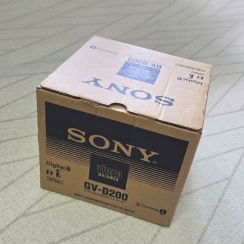 Sony d200 digital8 hi8 8mm - sony, gv-d200
