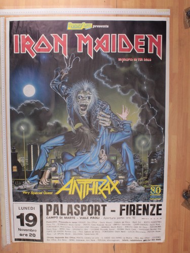 Poster concerto iron maiden - poster,