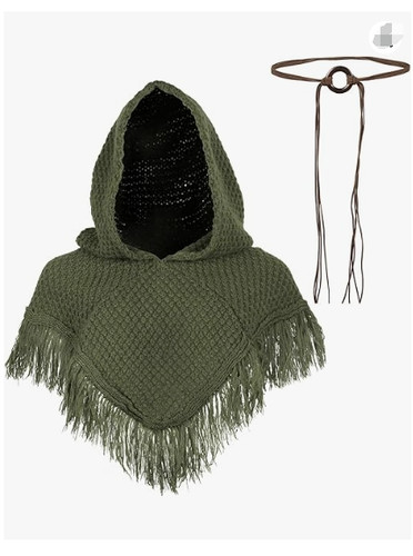 Poncho scialle rinascimentale