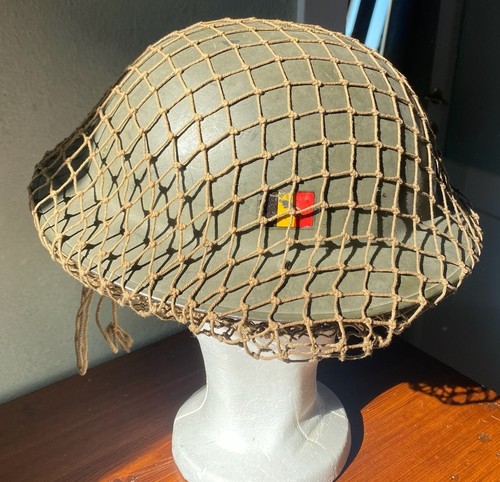Elmetto esercito belga - esercito, con