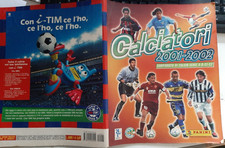 A722 ALBUM CALCIATORI PANINI FIGURINE PIENO AL  35% - 2001 - 2002