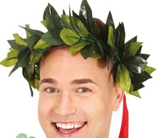 Corona alloro in pvc laurea