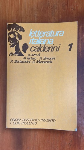 Letteratura italiana - , 1