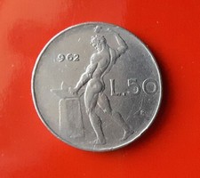 50 LIRE 1962 ERRORE - 1