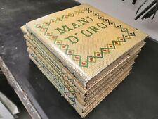 MANI D'ORO 5 volumi + LAVORI 1 volume F.LLI FABBRI EDITORI 1966/67 ORIGINALI