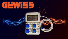 QUADRO ELETTRICO 4 PRESE CEE 16A + 4 MAGNETOTERMICI CON SALVAVITA 16A + SPINA