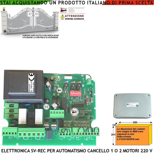 Cancello automatico motori - automatico, 1/2