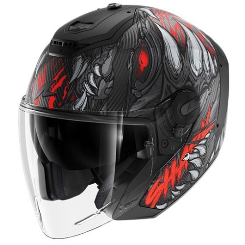 Casco aperto shark jet - casco, rs