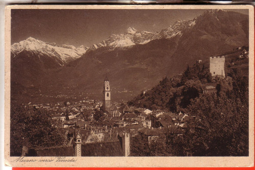 Cartolina merano fp - ,