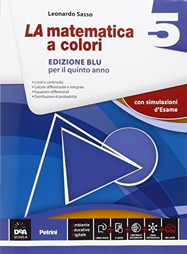 Matematica colori ediz blu 5 - ediz,