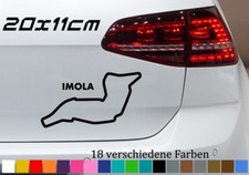 Adesivo Imola 20x11cm Pista