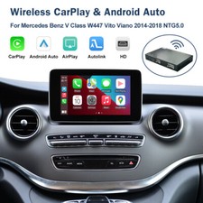 Wireless CarPlay Android Auto per Mercedes Benz Classe V W447 Vito Viano NTG5.0