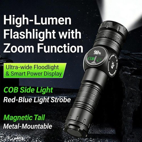 Torcia led ricaricabile - led, usb