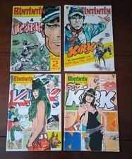 LOTTO 4 FUMETTI RINTINTIN E KIRK   CENISIO ANNI '70
