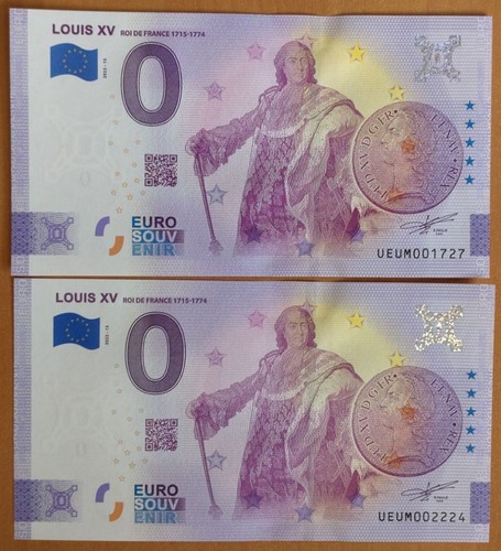 Euro souvenir louis xv - souvenir,