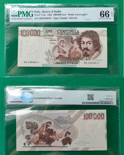 100000 lire repubblica - lire,