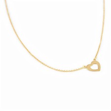 Collana cuore orizzontale -