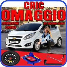 Ruotino Di Scorta 4Fori Misura Da 14 Per Chevrolet Spark Con Kit Cric + Chiave p