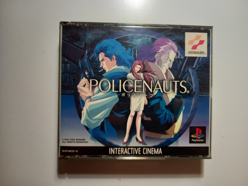 Policenauts play station 1 - policenauts,