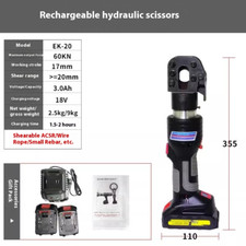 Pinza idraulica elettrica