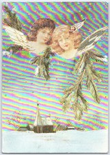 Cartolina Natale Angeli