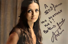 Ambra Angiolini - Foto Lucida Autografata 10x15cm Hand Signed Autograph Actress