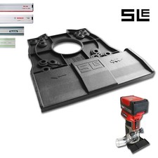 Adattatore guida professionale per Einhell TP-ET 18 Li adattatore guida RO