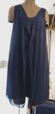 ABITO  MINI " INTIMISSIMI " ADERENTE E VELO BLU NOTTE (s1) TAGLIA M 42