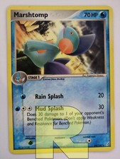Marshtomp ® EX Guardiani Dei Cristalli 24/100 ® Rara ® Pokemon ® Inglese EX