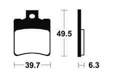 Tecnium Bio Roller Brake Pads