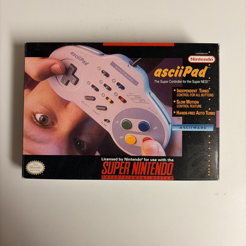 Super nintendo snes asciipad - super,