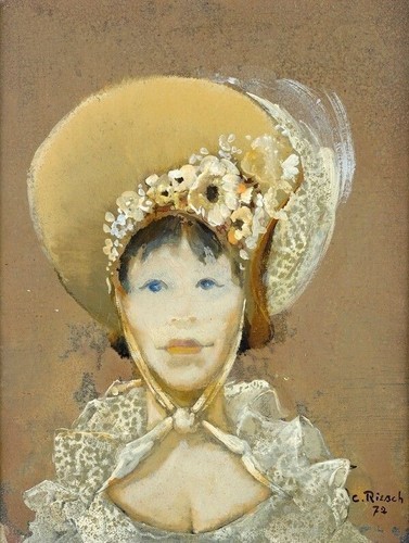 Cesare riesch ritratto - riesch,