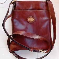 THE BRIDGE Story borsello uomo bandoliera, pelle cuoio marrone.