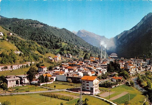 Cartolina vernante panorama - cartolina,