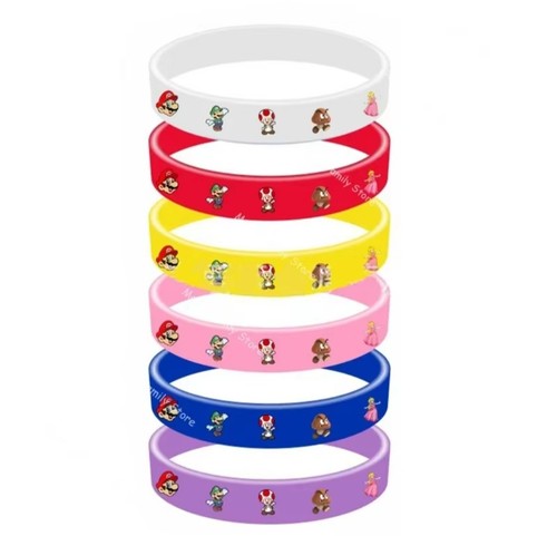 Set braccialetti silicone - set,