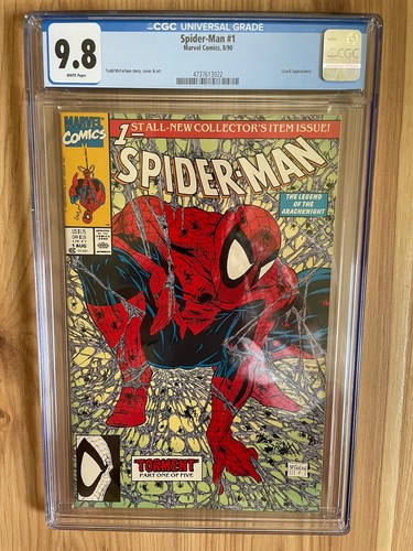Marvel spider man - cgc, 9.8